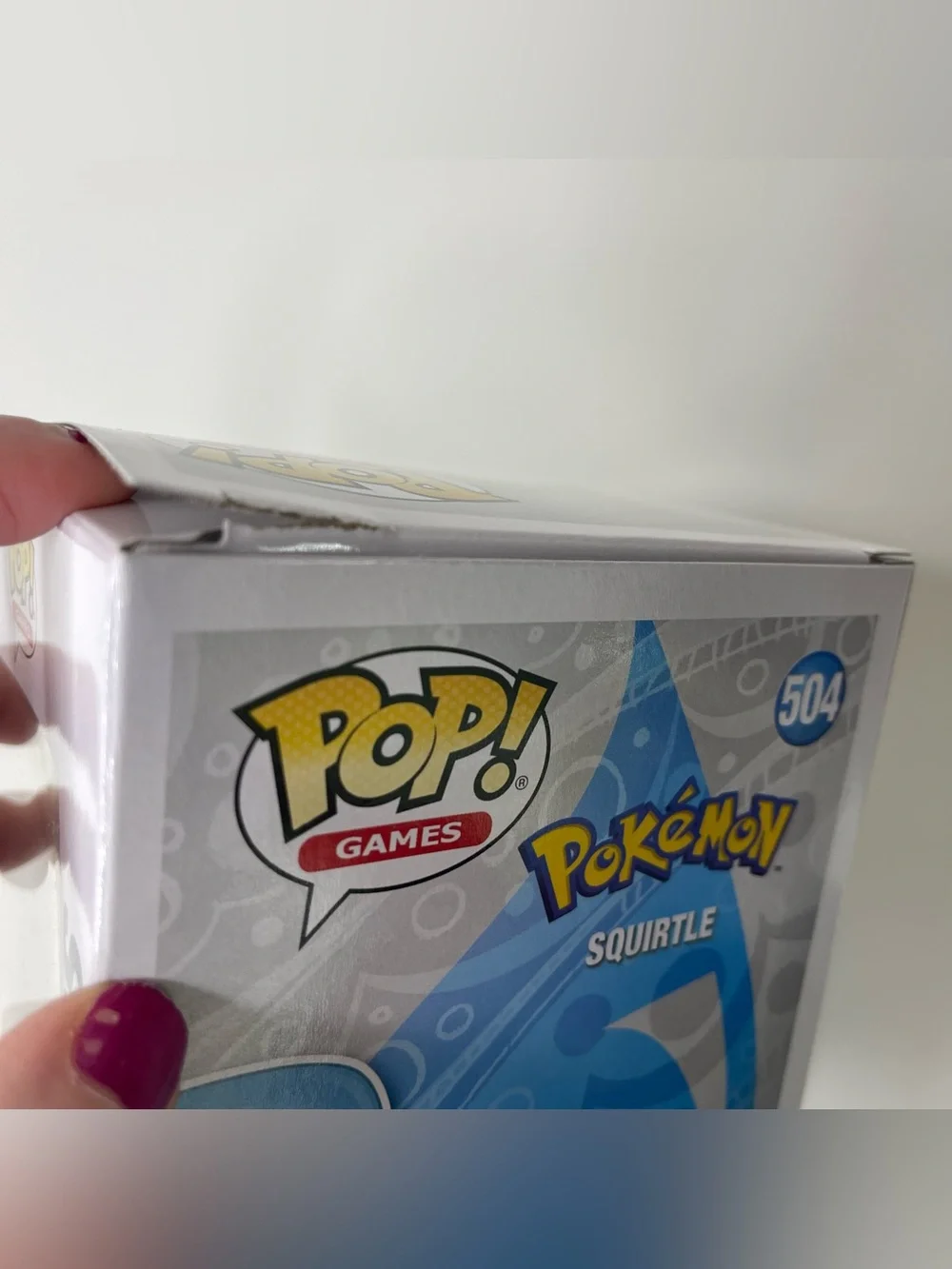 Funko Pop! Vinyl Figure: Pokemon Squirtle Diamond Collection #504